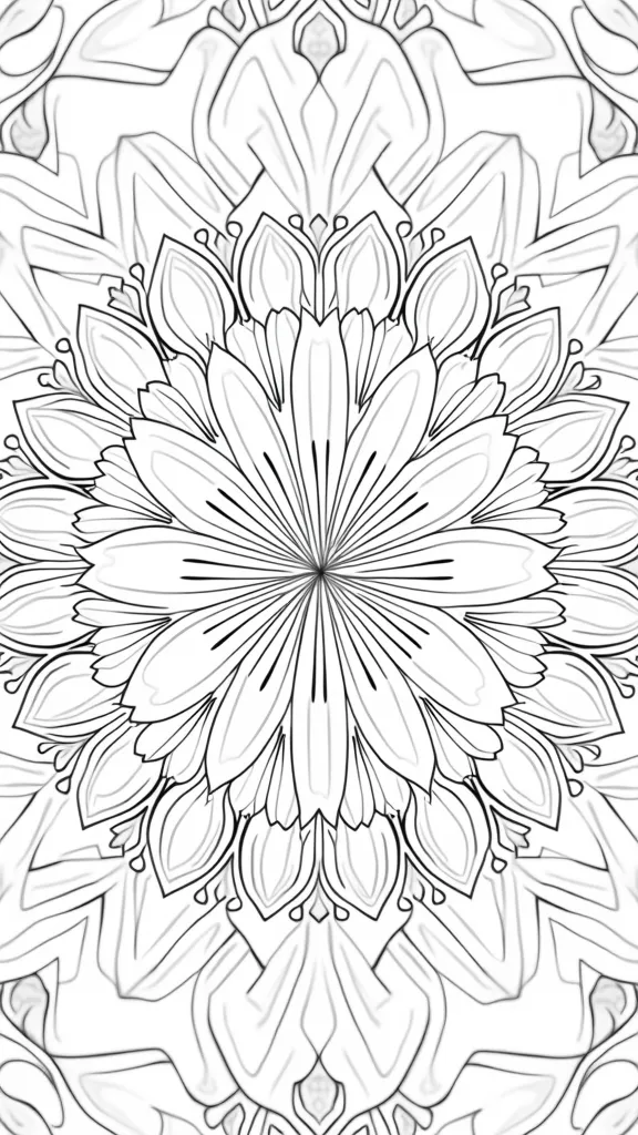 simple adult coloring pages printable